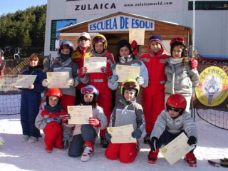  giovani sciatori qualificati 